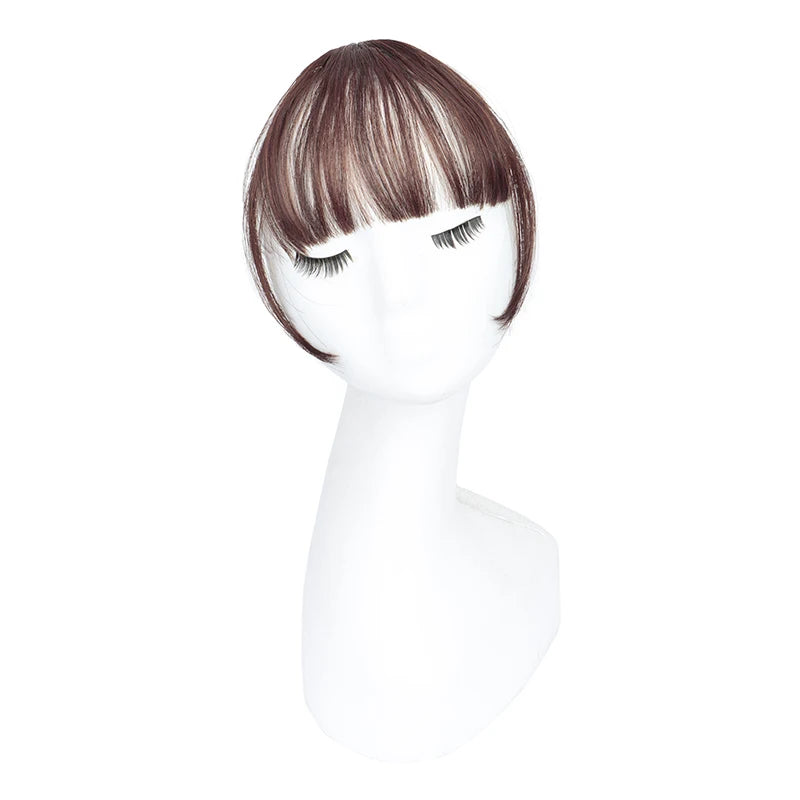 Synthetic Fake Invisible Air Bangs Hair Extension