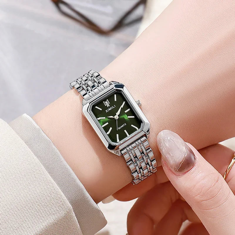 2025 Hot Brand Stainless Steel Strap Watch Women Luxury