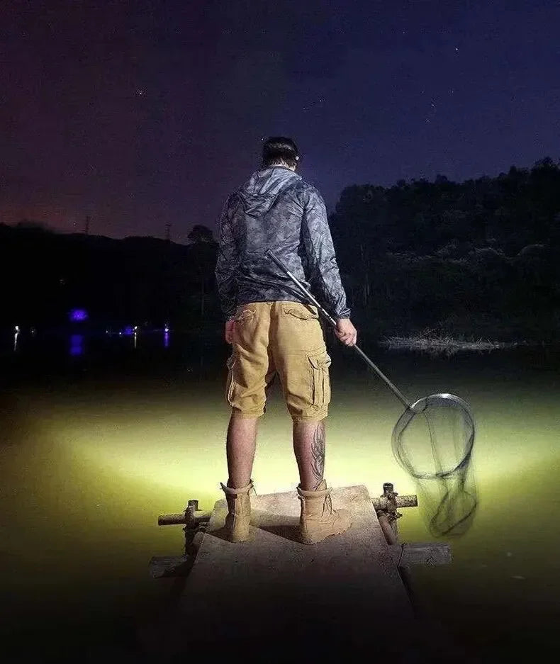 Powerful Rechargeable Head Flashlight