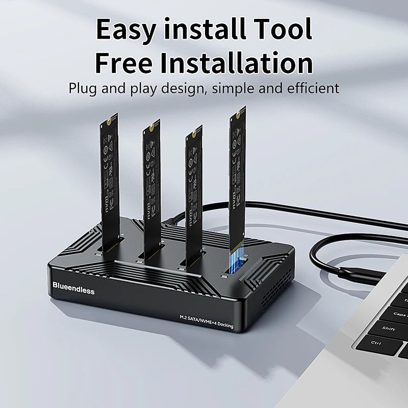 Blueendless 4 bay m2 SSD docking station