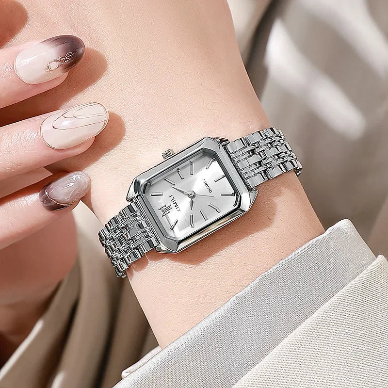 2025 Hot Brand Stainless Steel Strap Watch Women Luxury