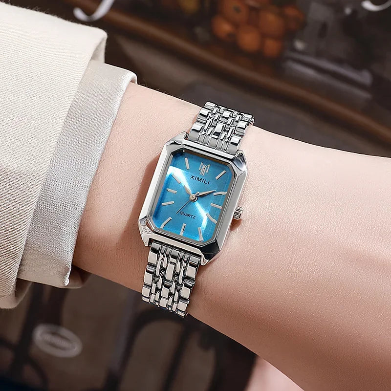 2025 Hot Brand Stainless Steel Strap Watch Women Luxury