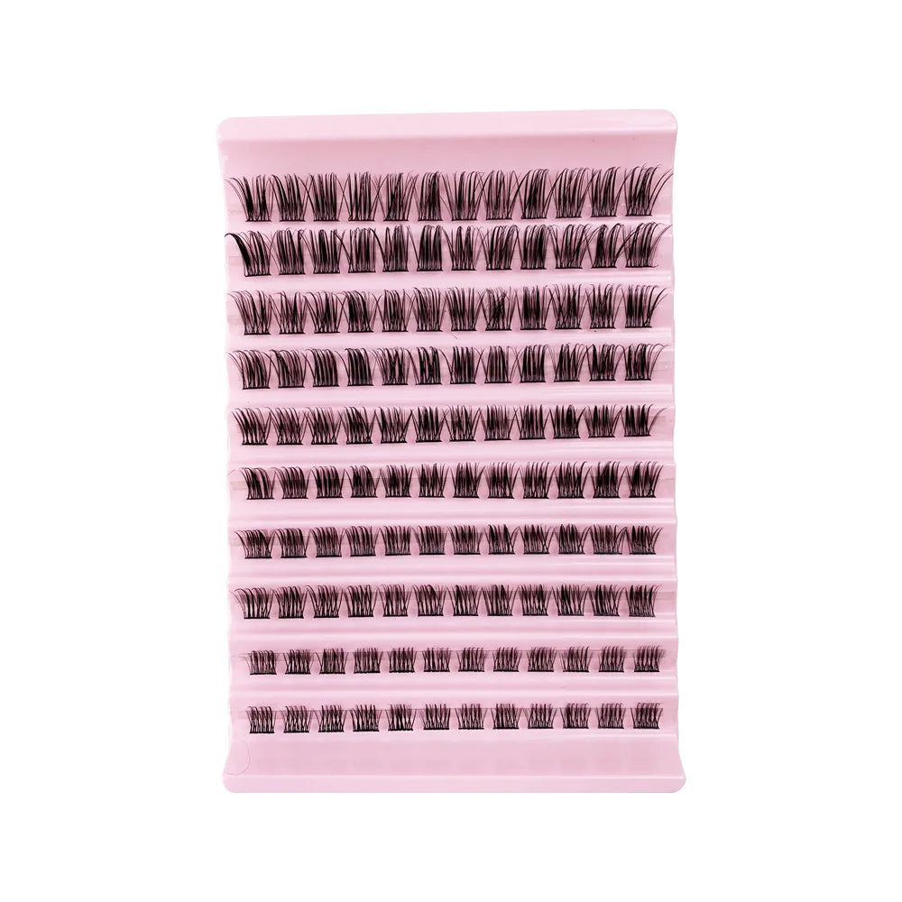 MIAOJIE Lash Clusters 120pcs Cluster Lashes 8-16mm