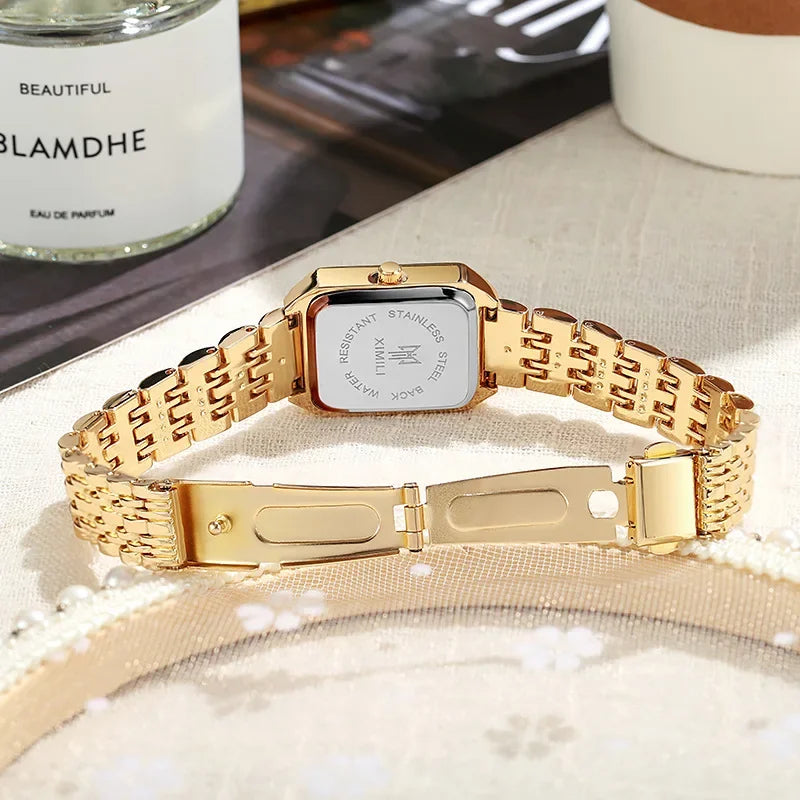 2025 Hot Brand Stainless Steel Strap Watch Women Luxury