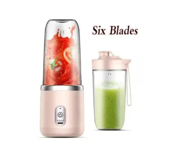 Portable Blender Bottle Electric 6 Blades