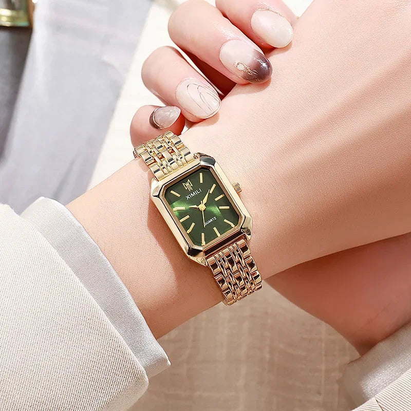 2025 Hot Brand Stainless Steel Strap Watch Women Luxury