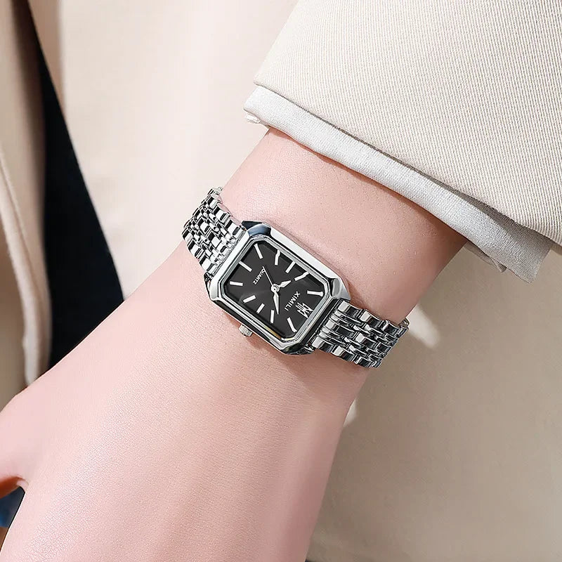 2025 Hot Brand Stainless Steel Strap Watch Women Luxury