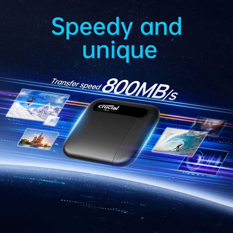 Crucial NVMe External SSD