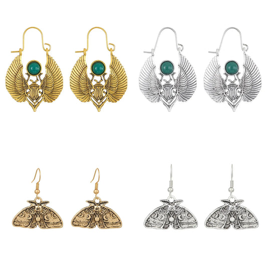 Pharaohs ladybug earrings
