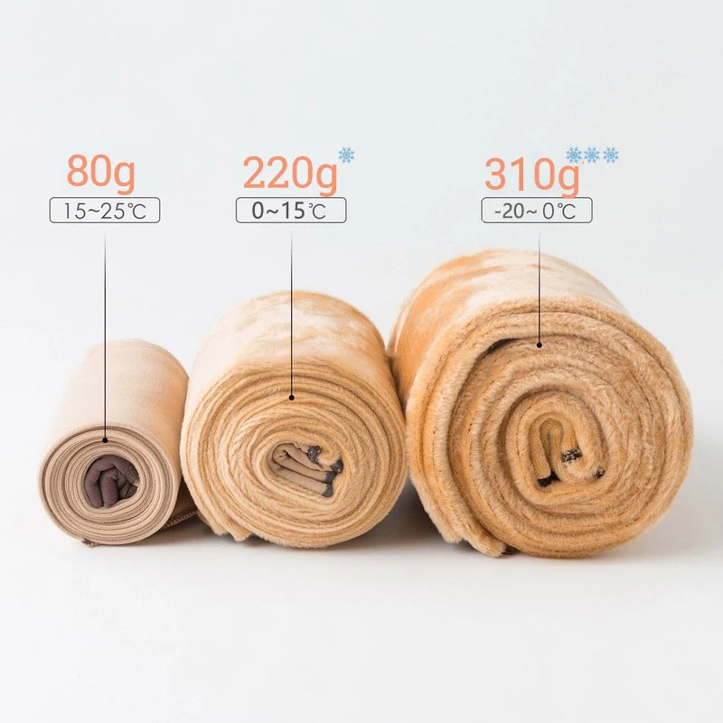 Winter Warm Fleece Tights Sexy Thermal Translucent Slim Stockings Elastic Velvet High Waist Pantyhose Thicken Female Stocks