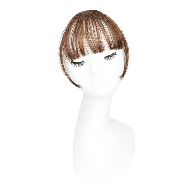 Synthetic Fake Invisible Air Bangs Hair Extension