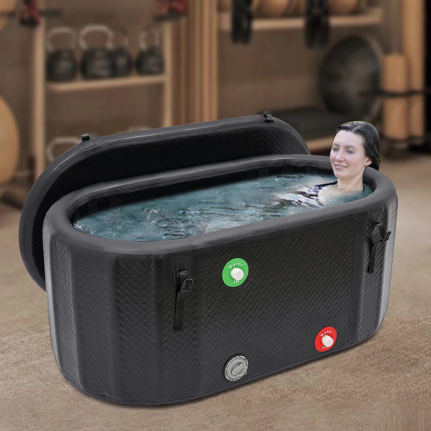 Inflatable Ice Bathtub PVC Cold Water