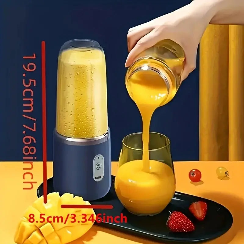 Portable Blender Bottle Electric 6 Blades