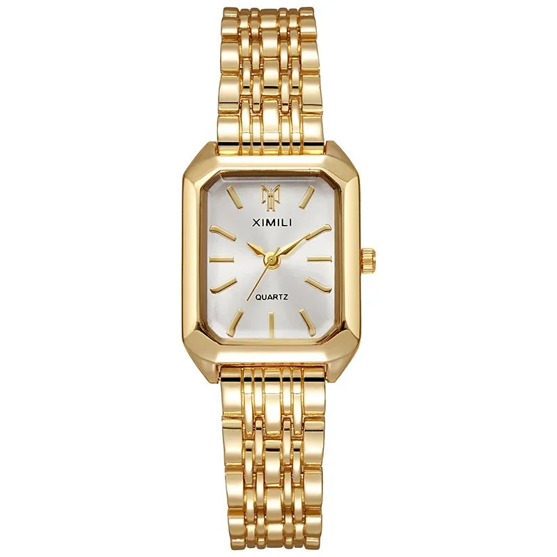 2025 Hot Brand Stainless Steel Strap Watch Women Luxury