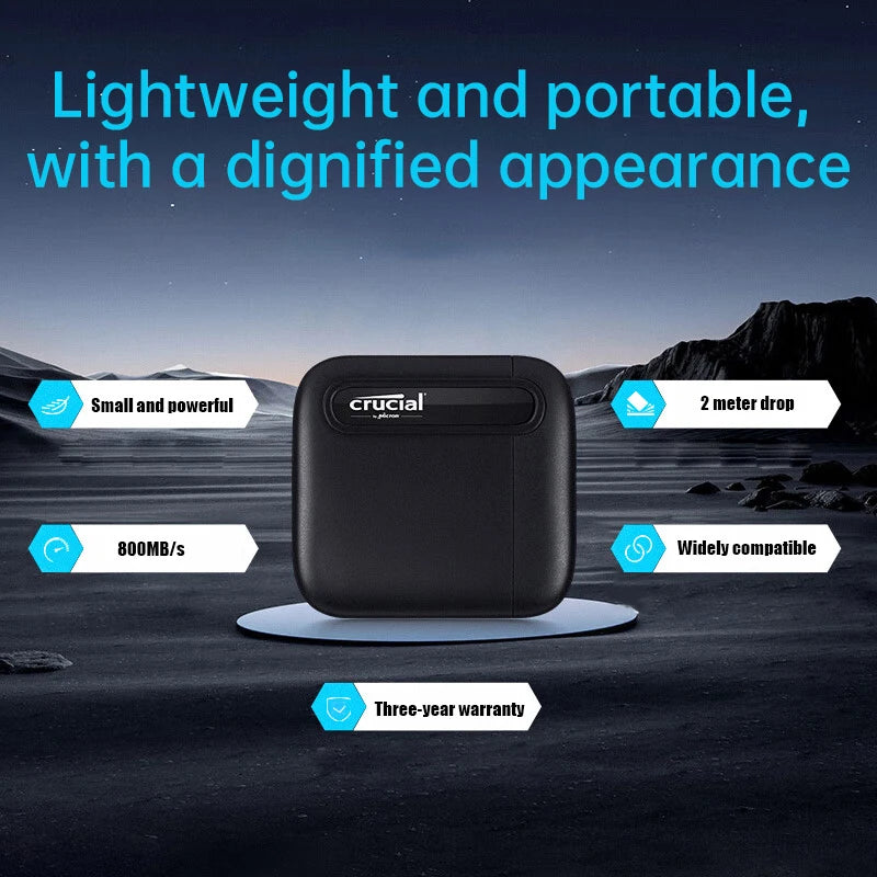 Crucial NVMe External SSD