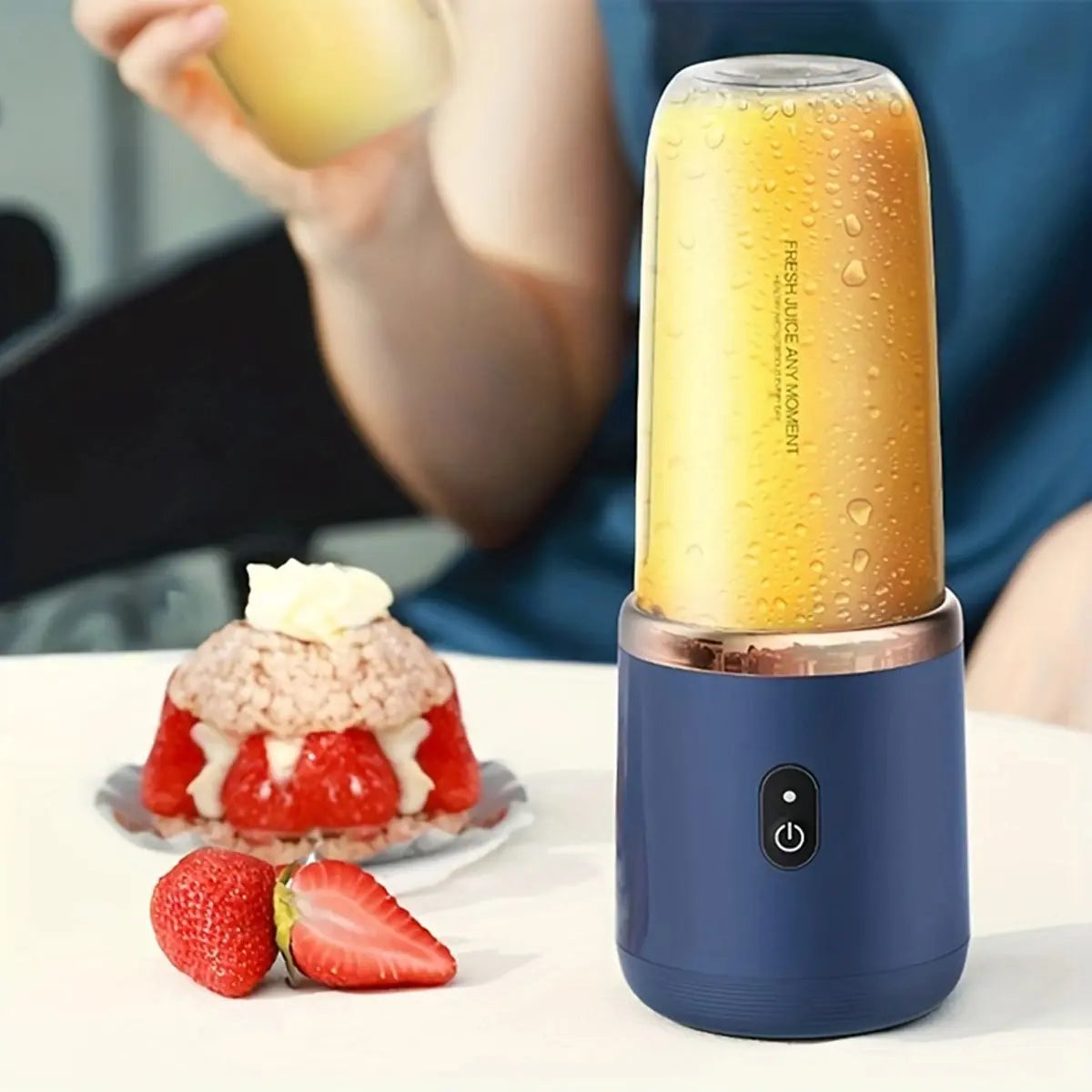 Portable Blender Bottle Electric 6 Blades