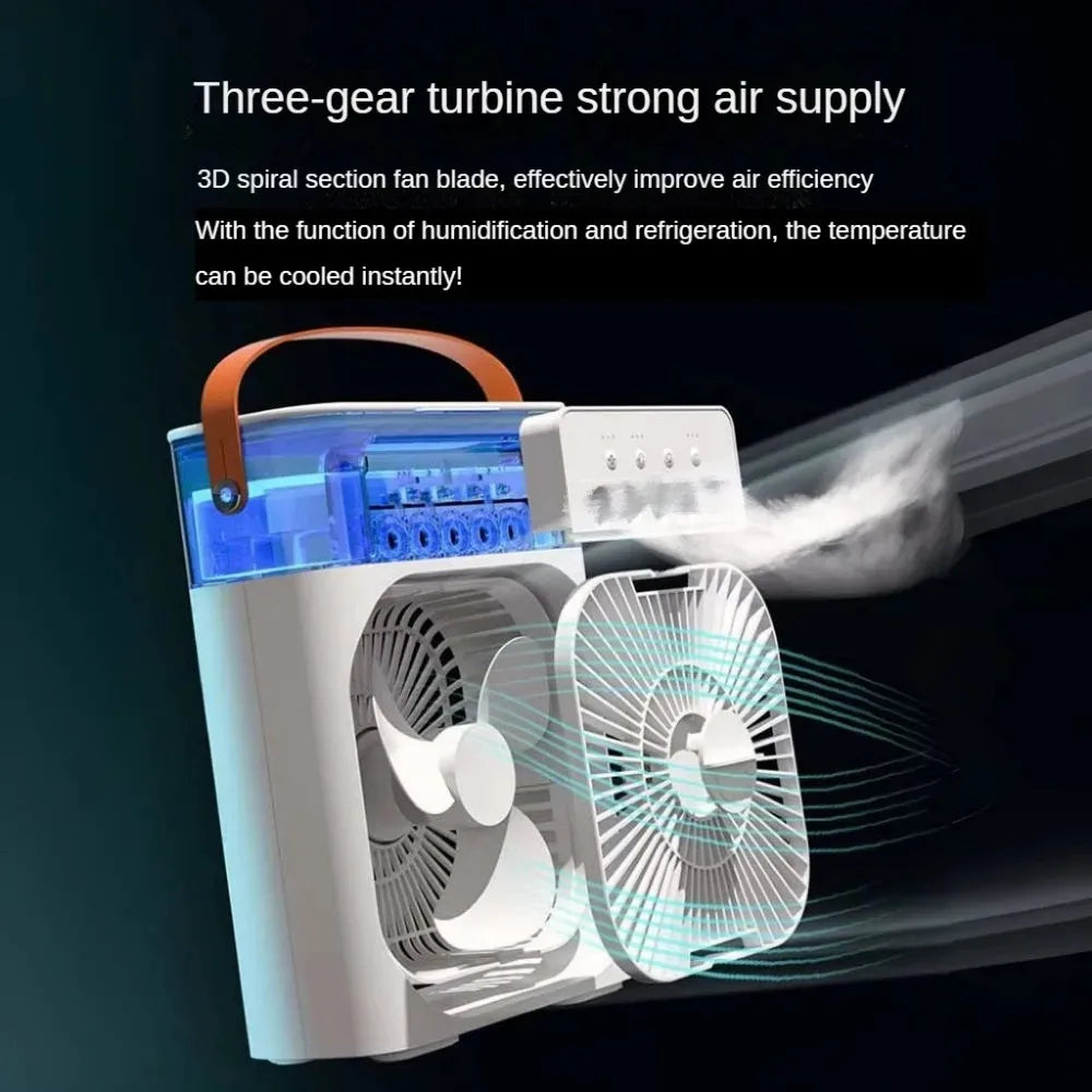 New Five-hole Spray Fan USB Desktop Humidifier